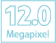 Grafische Darstellung von 12.0 Megapixel