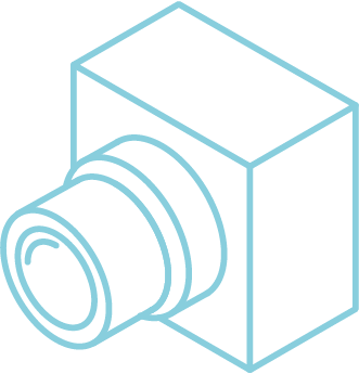 Icon von einer illustrierten Kamera