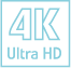 Grafische Darstellung von 4K Ultra HD